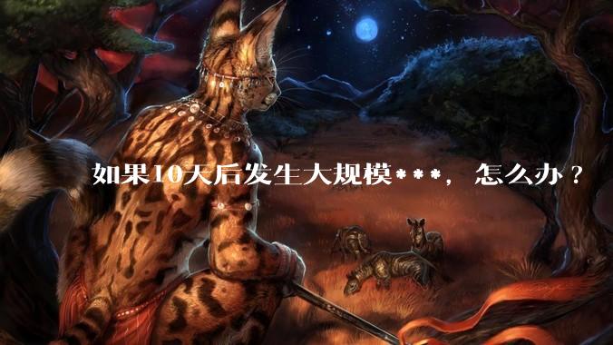 如果10天后发生大规模***，怎么办?